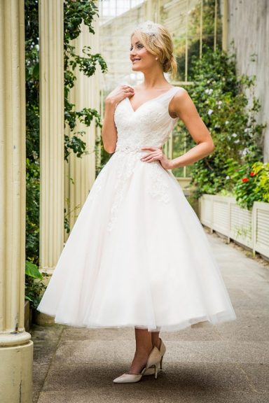 Tea-Length - Wedding Dress